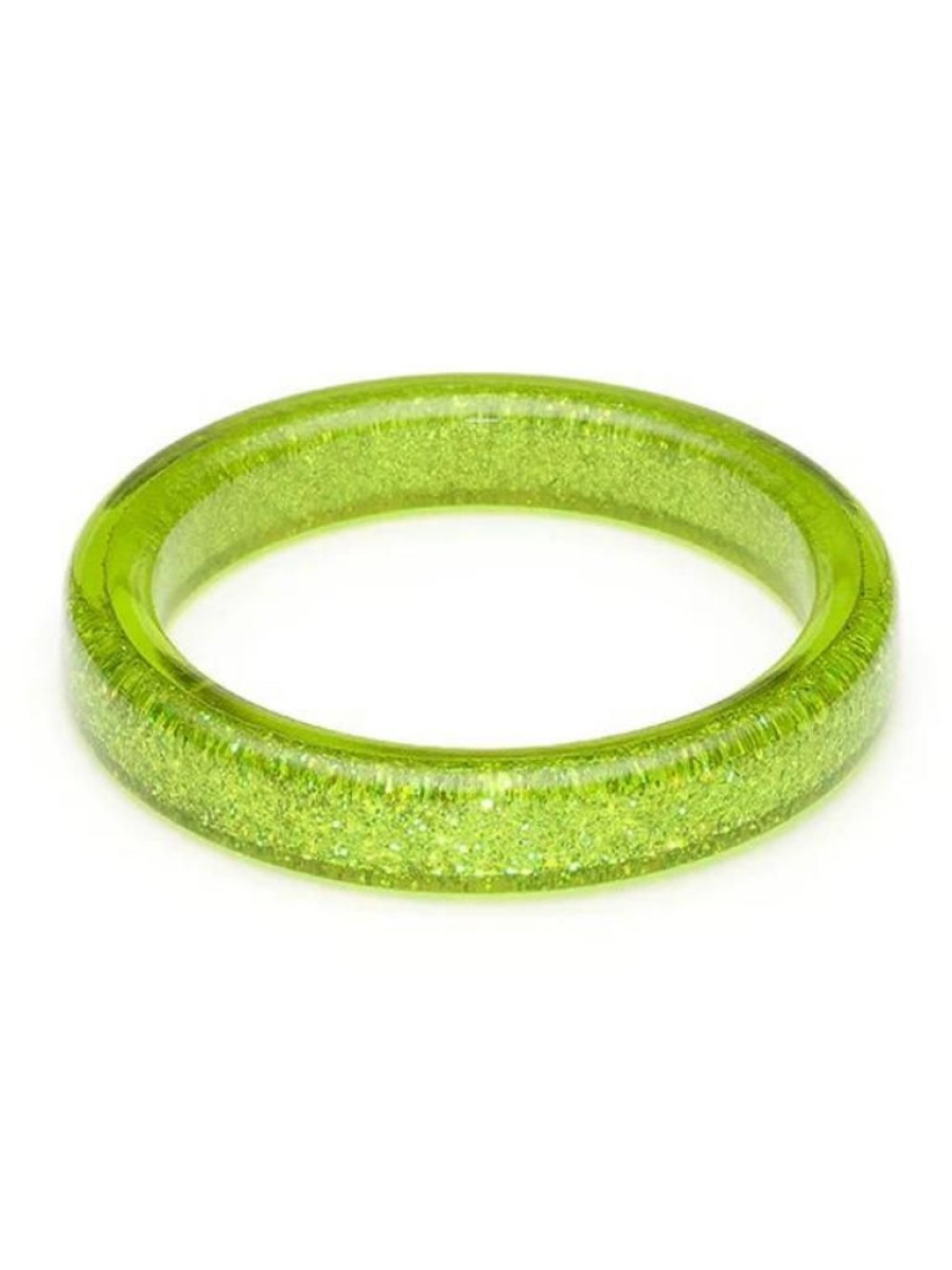 Splendette Lime Glitter Bangle - Duchess | Bangles