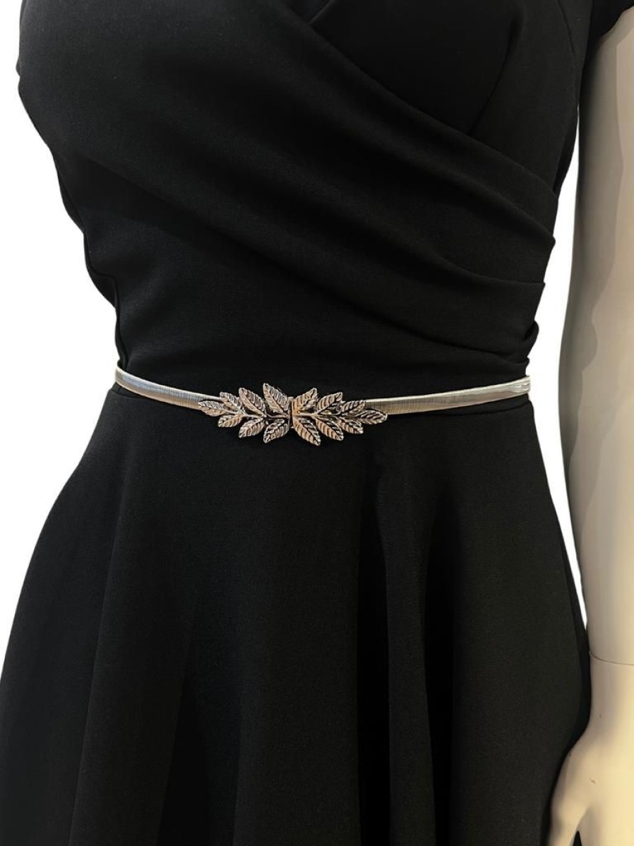 That Shop Akina Belt - Silver | Belts