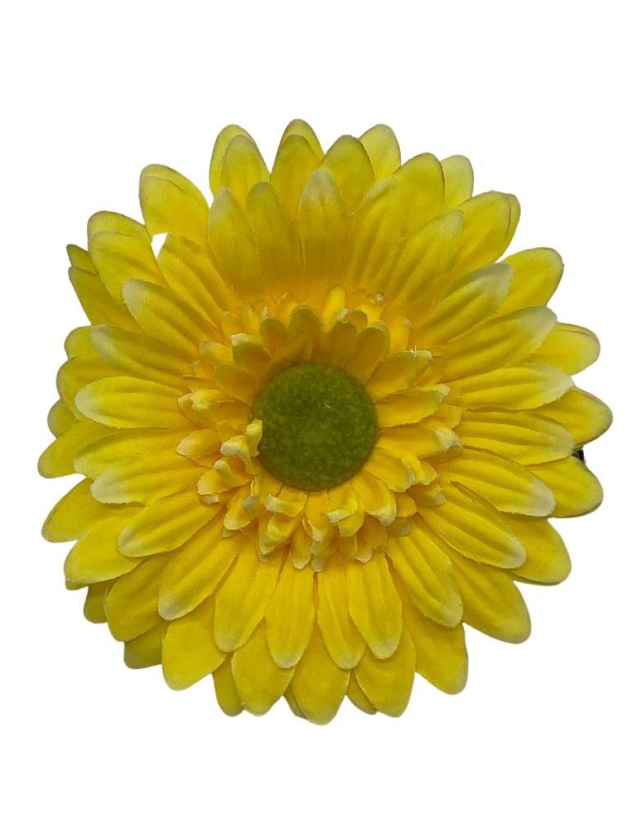 That Shop Gerbera Hair Flower - Yellow | Hair Accessories