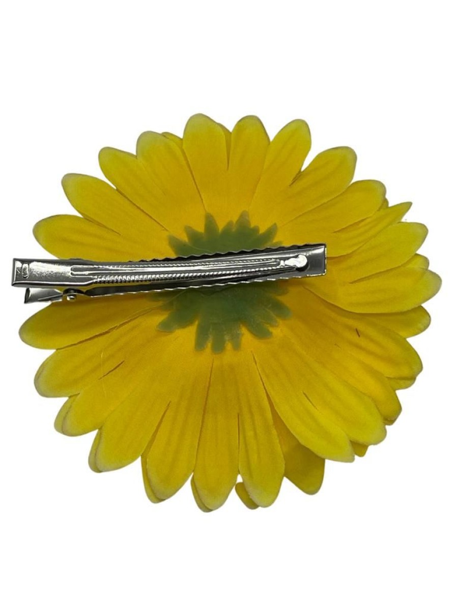 That Shop Gerbera Hair Flower - Yellow | Hair Accessories