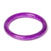 Splendette Narrow Purple Glitter Bangle | Bangles