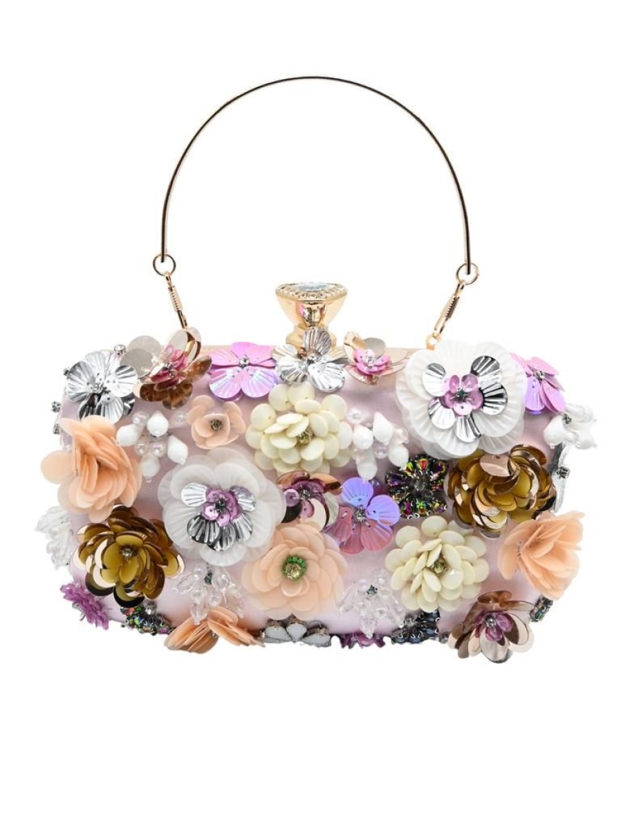 That Shop Flora Evening Bag - Pink | Bags