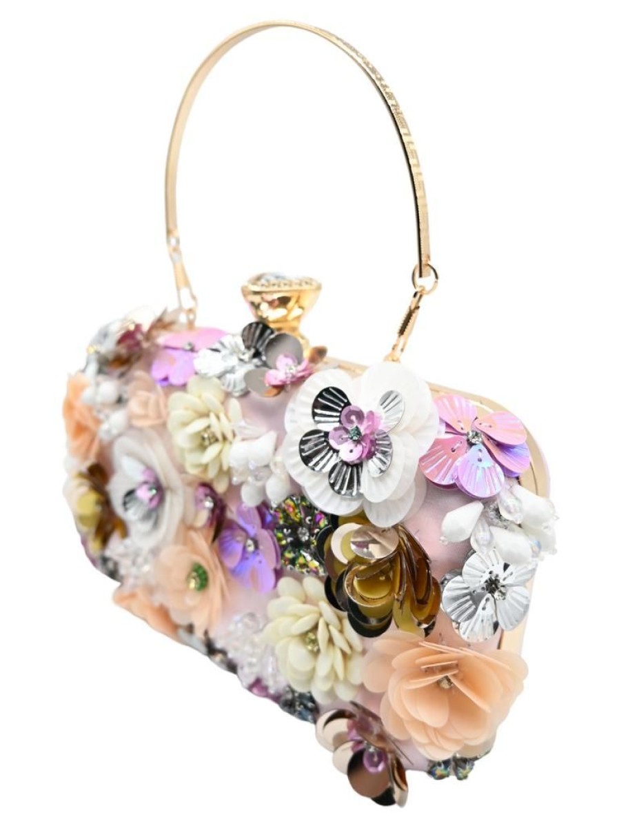 That Shop Flora Evening Bag - Pink | Bags