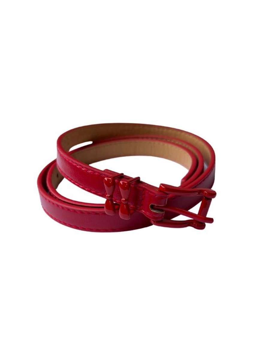 Banned Retro Come Back Belt - Red | Belts