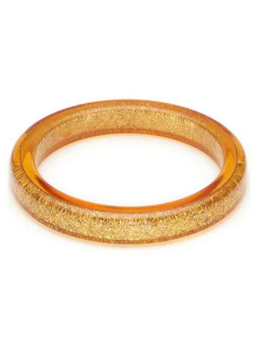 Splendette Pale Gold Glitter Bangle - Duchess | Bangles