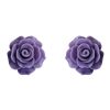 Emmi Helen Co. Rose Studs - Purple | Earrings