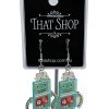 That Shop Retro Robot Drop Earrings | Earrings