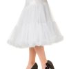 Banned Retro Lifeforms Petticoat - White | Petticoats