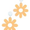 Emmi Helen Co. Large Daisy Drop Earrings - Sherbet | Jewellery