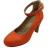 That Shop Neo Platform Heels - Orange | Shoes