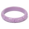 Splendette Midi Heather Heavy Carve Bangle | Bangles