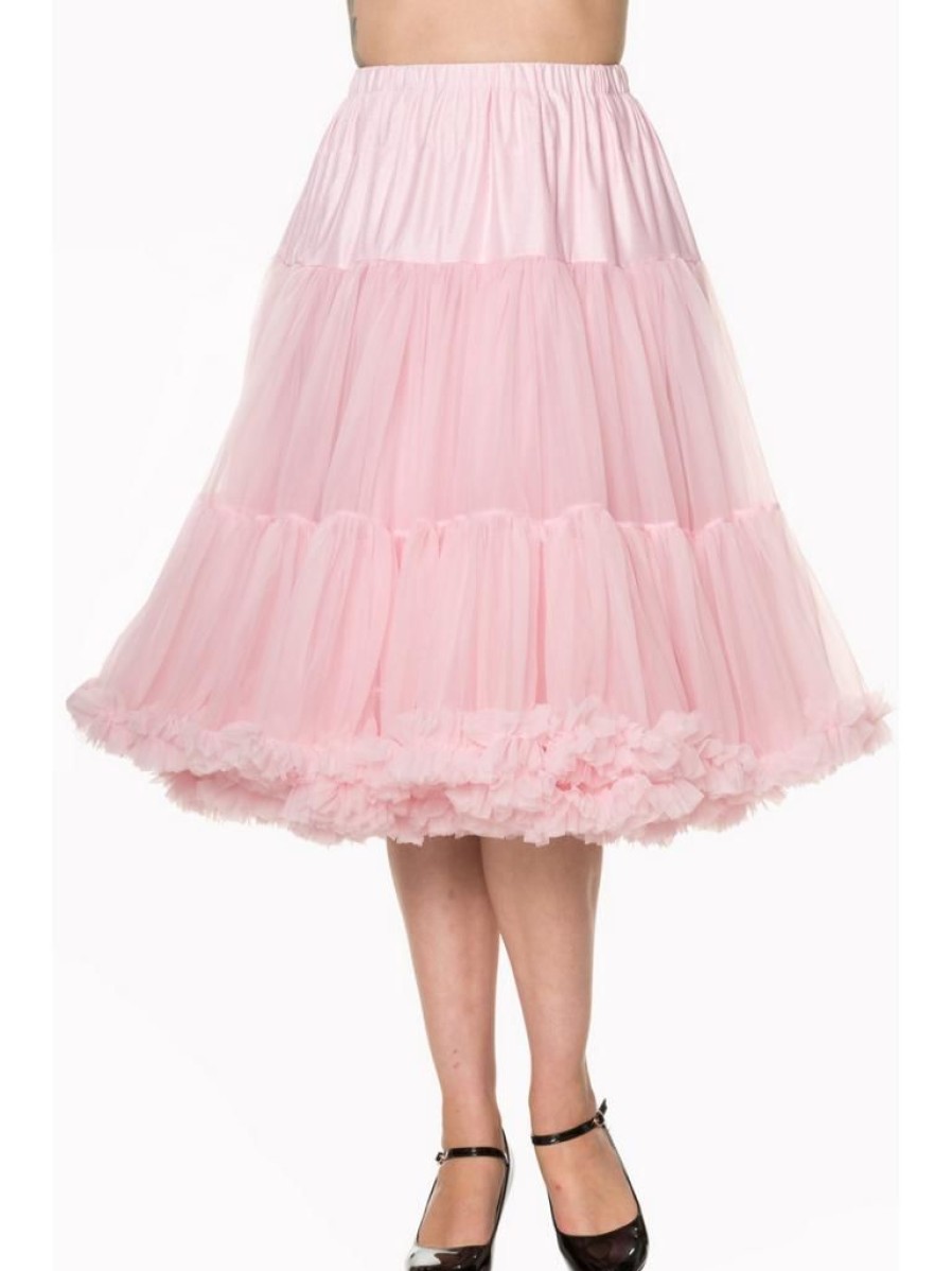 Banned Retro Lifeforms Petticoat - Light Pink | Petticoats