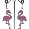 That Shop Pink Flamingo Drop Earrings | Jewellery