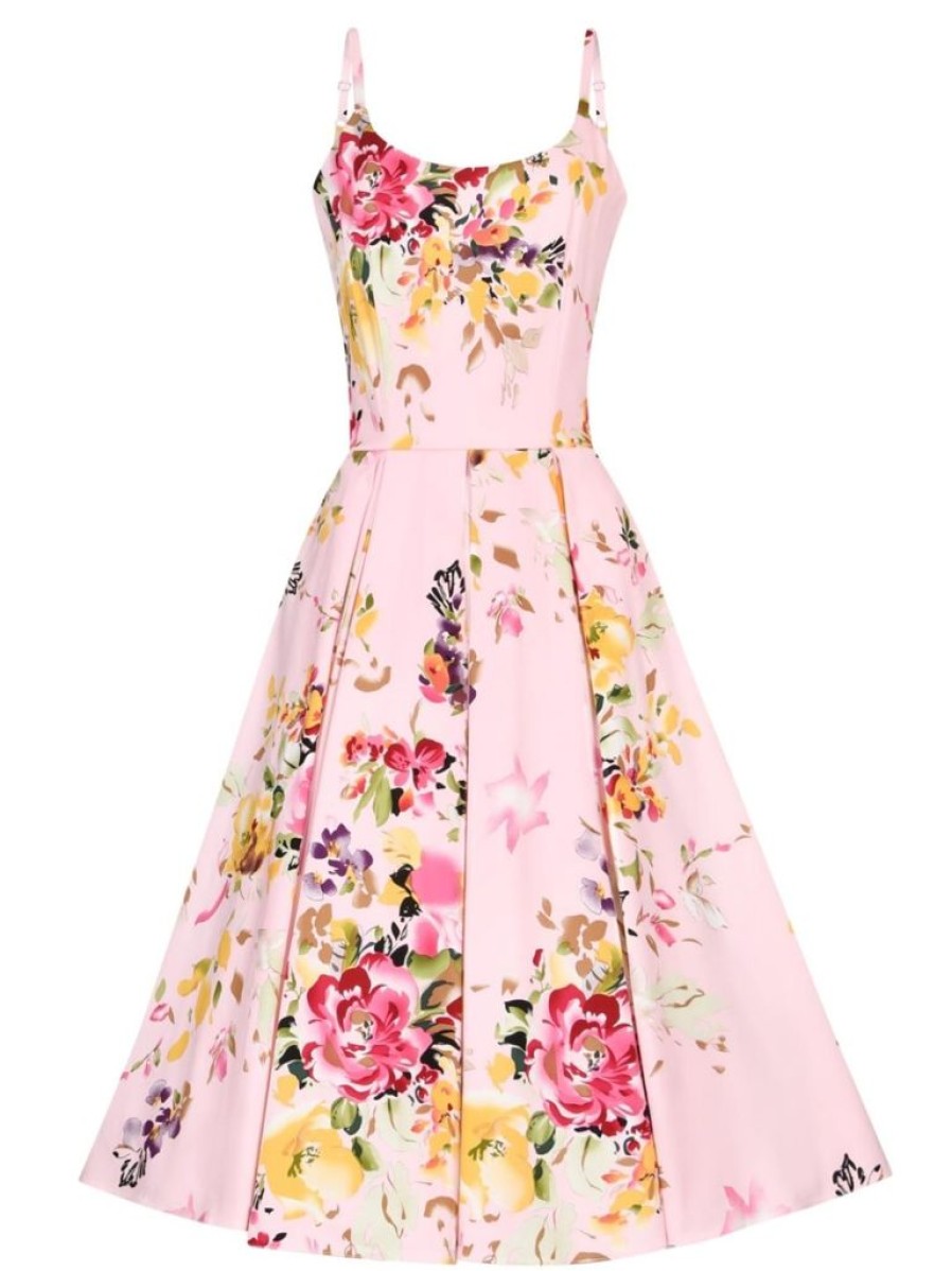 The Pretty Dress Company Priscilla Midi - Pink Seville | Dresses